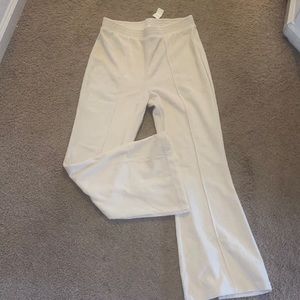 Aerie ribbed flare sweatpants. New with the tag still on.
